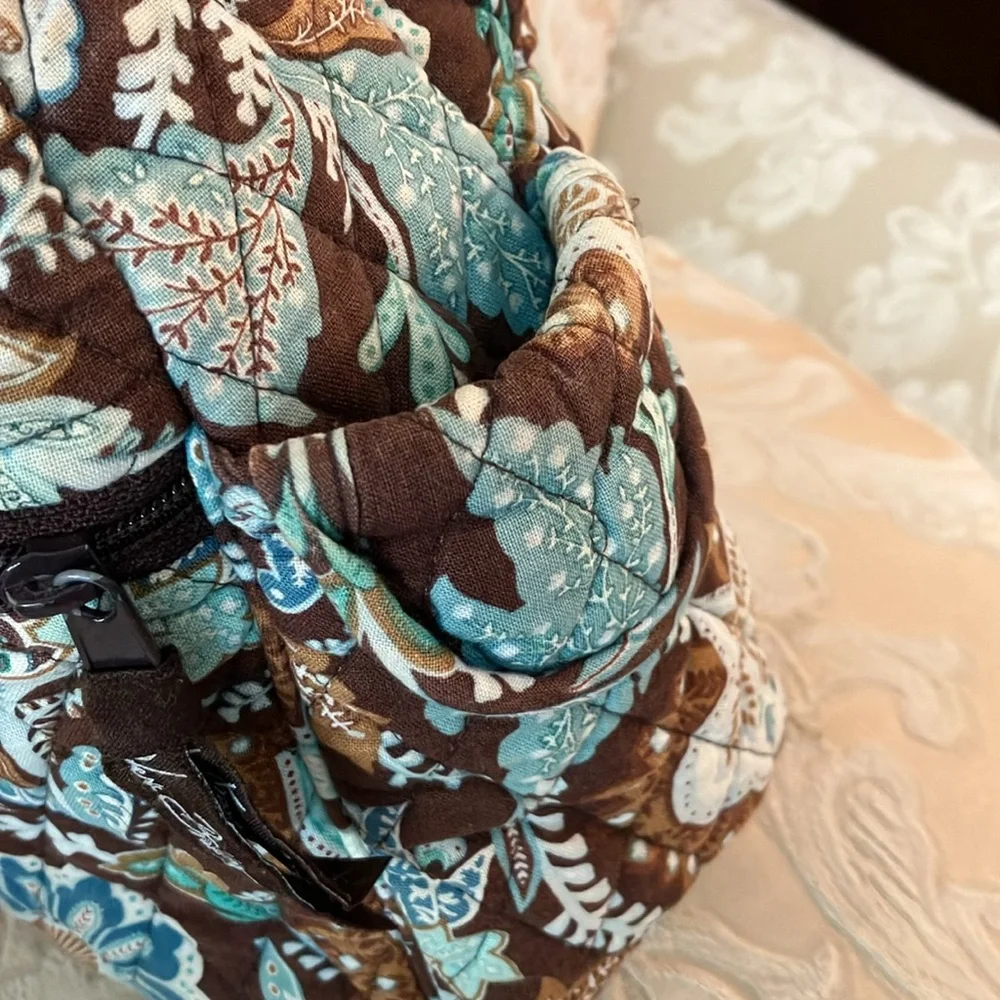 Vera Bradley fabric paisley floral purse - Picture 3 of 15